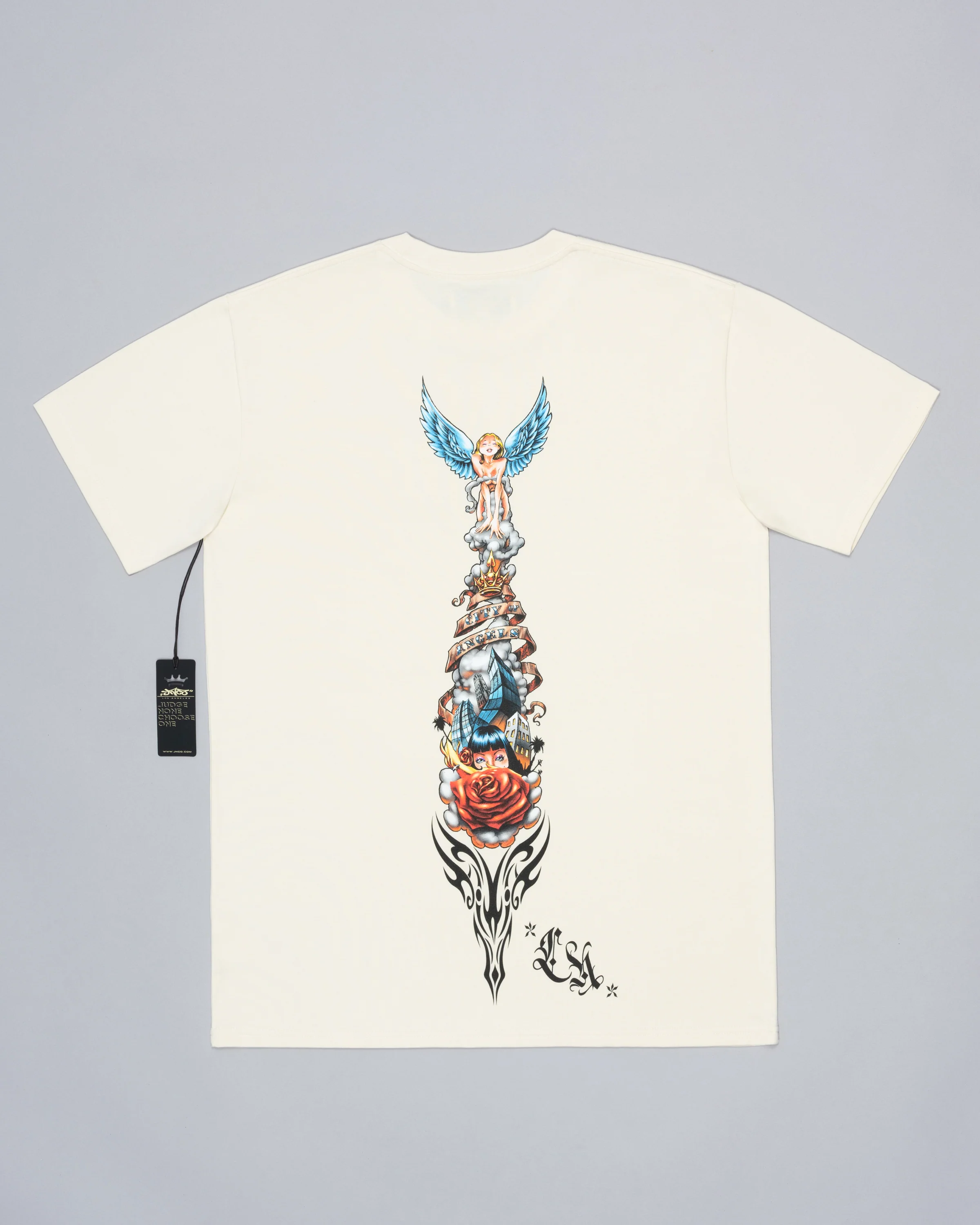 City of Angels Tee. Ecru.