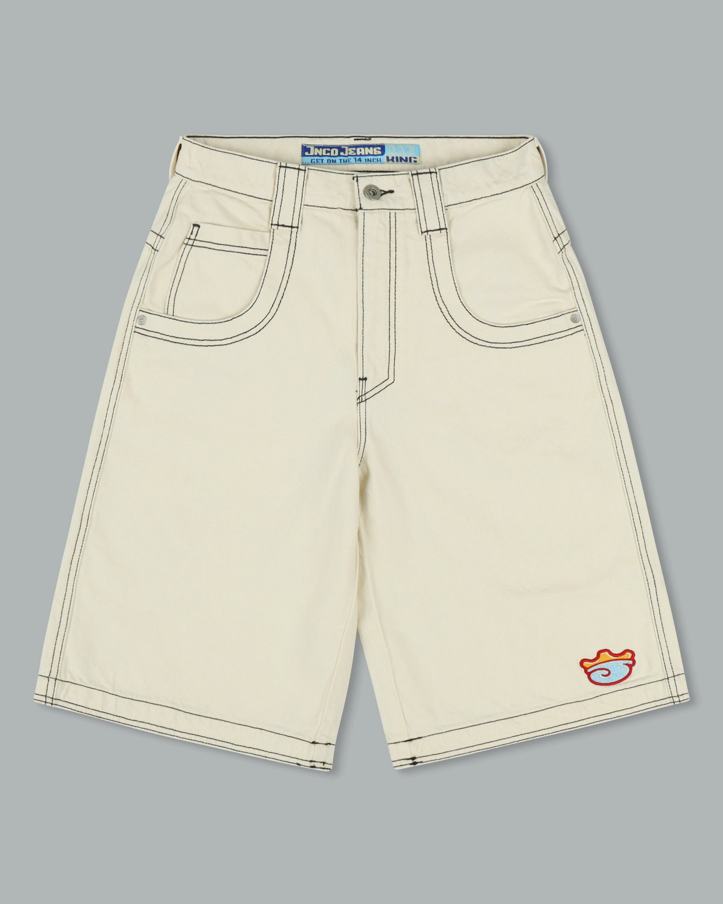 King Shorts. 14". Natural. - Image 10