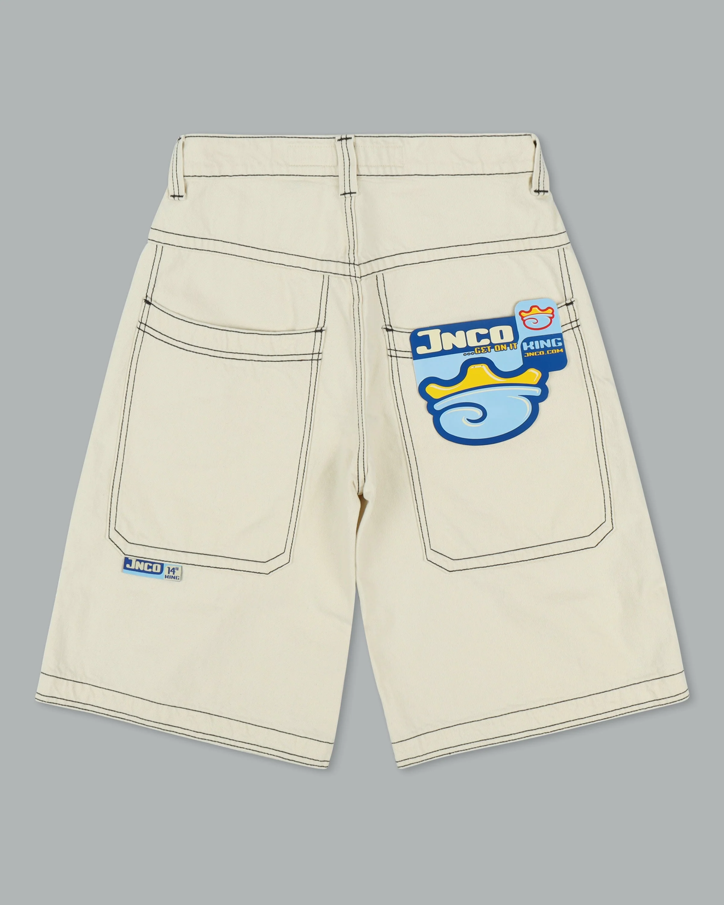 King Shorts. 14". Natural. - Image 11