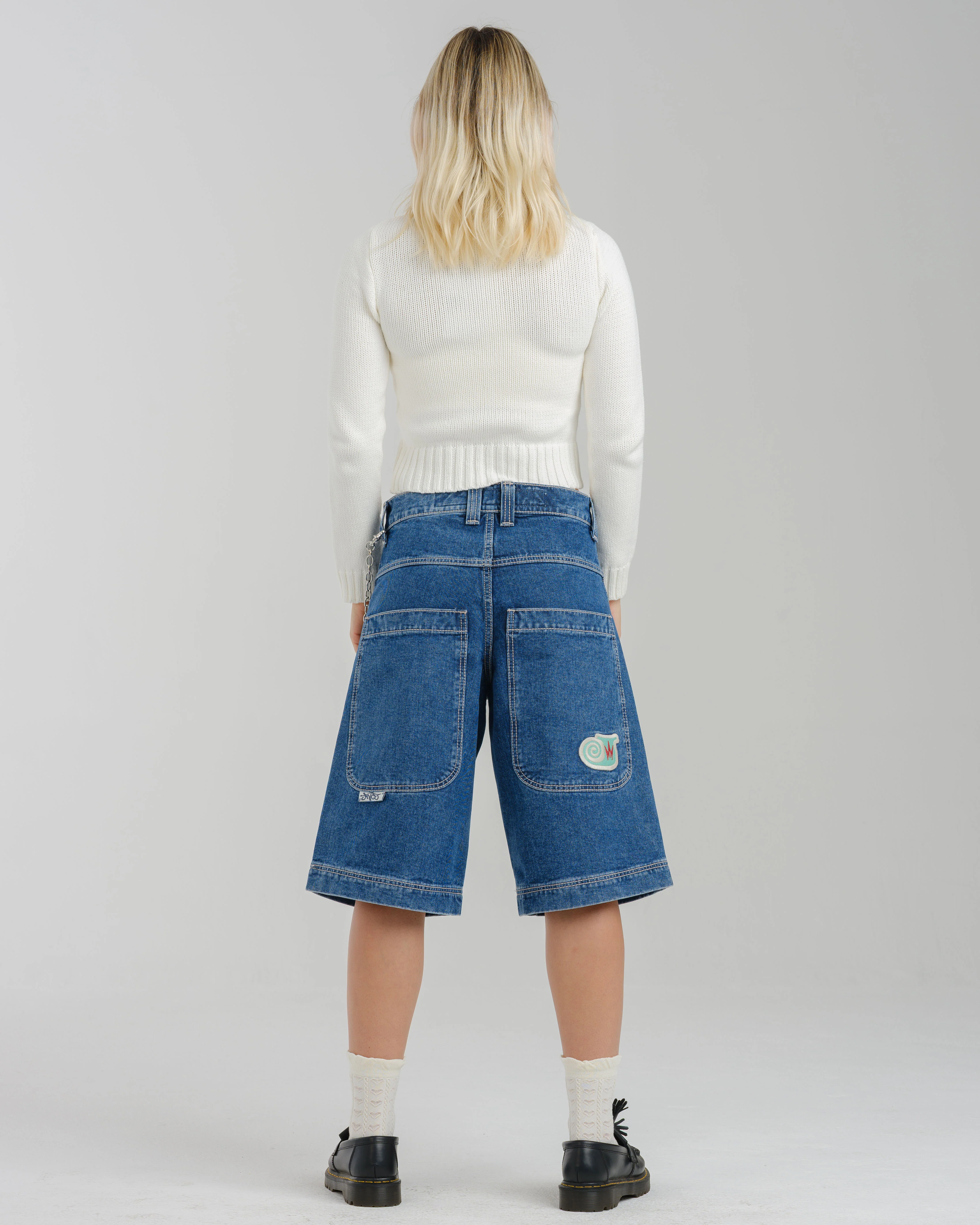 W101 Twin Cannon Shorts. 14" Inseam. Dark Stone. - Image 2